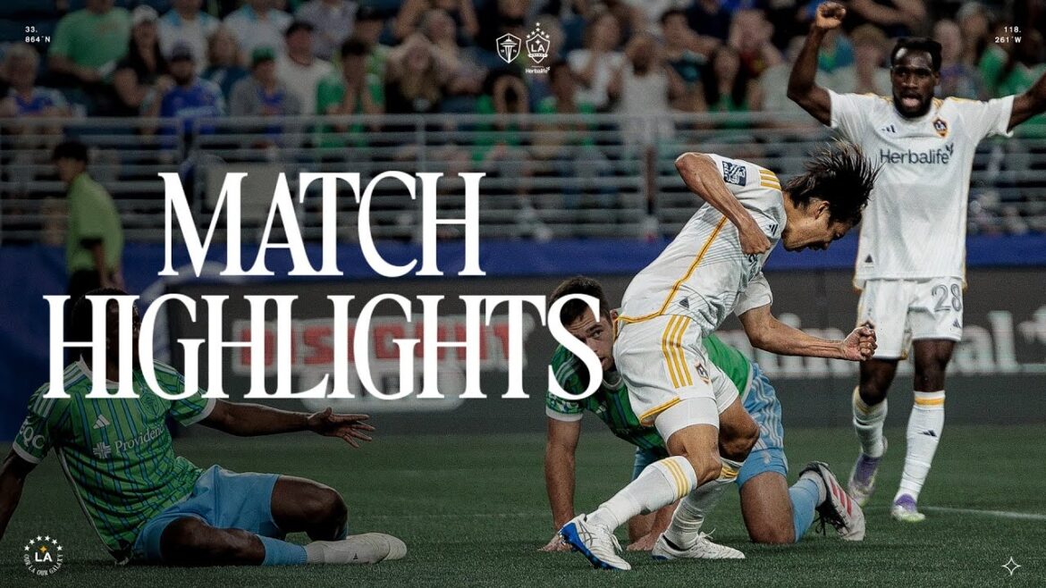 HIGHLIGHTS: LA Galaxy at Seattle Sounders FC | 9.13.25