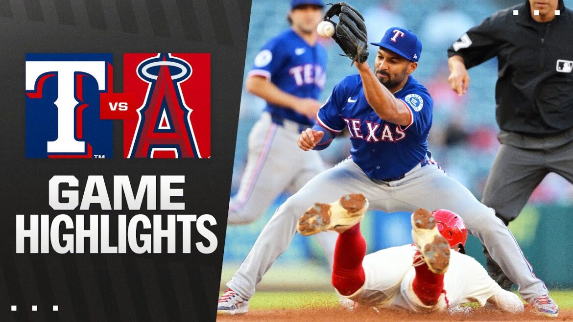 Rangers vs. Angels Game Highlights (7/29/25) | MLB Highlights