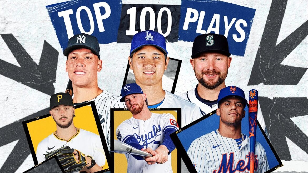 MLB’s Top 100 Plays + Moments of 2025! (Ft. highlights from Shohei Ohtani, Aaron Judge & MORE) MLB's Top 100 Plays + Moments of 2025! (Ft. highlights from Shohei Ohtani, Aaron Judge & MORE)