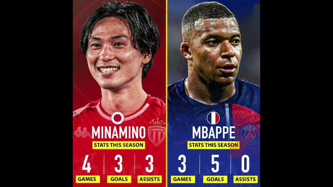 MBAPPE VS MINAMINO #football#messi#ronaldo#mbappe#uefa#fifa #viral#shorts#cr7#goat#soccer#haaland