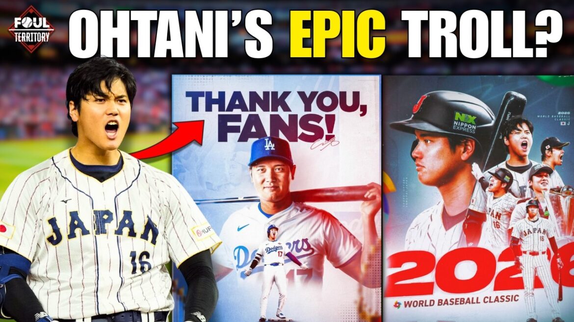 Shohei Ohtani Announces 2026 WBC Return — And His IG Post Terrified Dodgers Fans