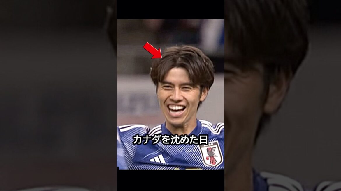 As expected of Leeds MVP! The day Aoi Tanaka sank Canada! ! #soccer