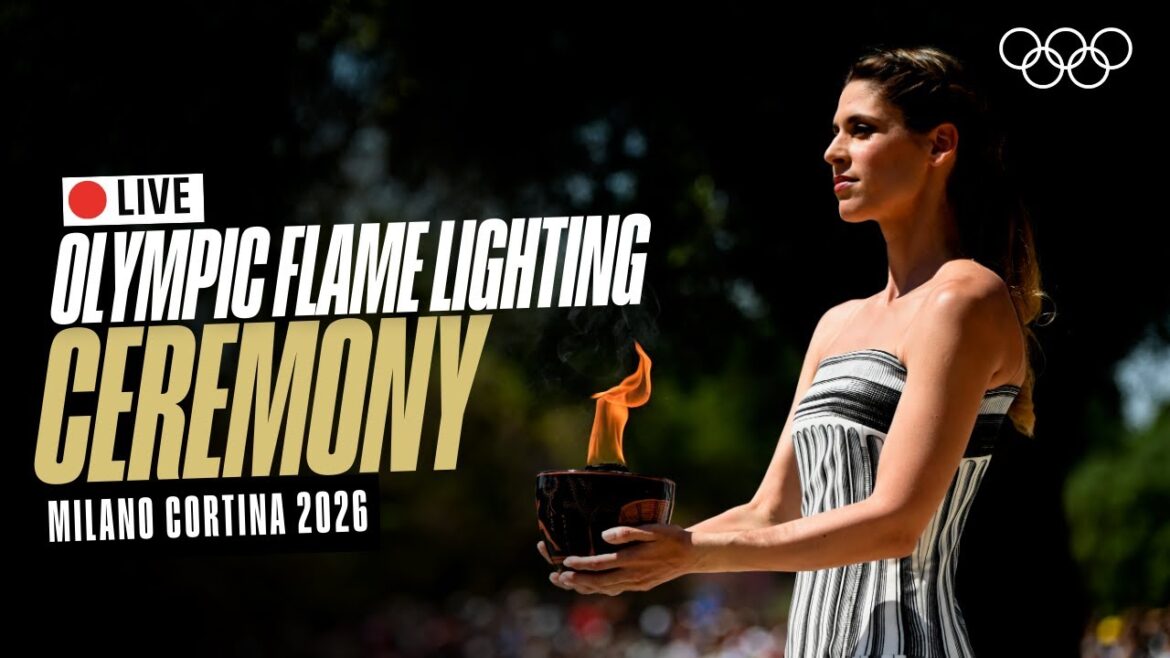 Olympic Flame Lighting Ceremony | Milano Cortina 2026