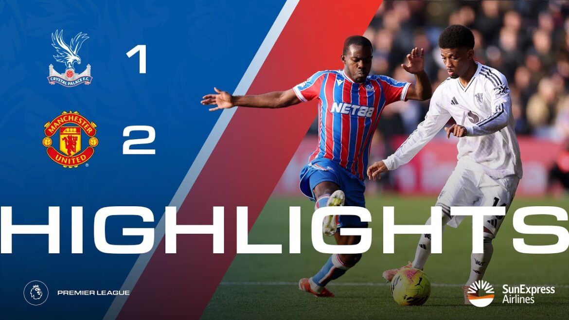Defeat to Manchester United | Crystal Palace 1-2 Manchester United | Premier League Highlights