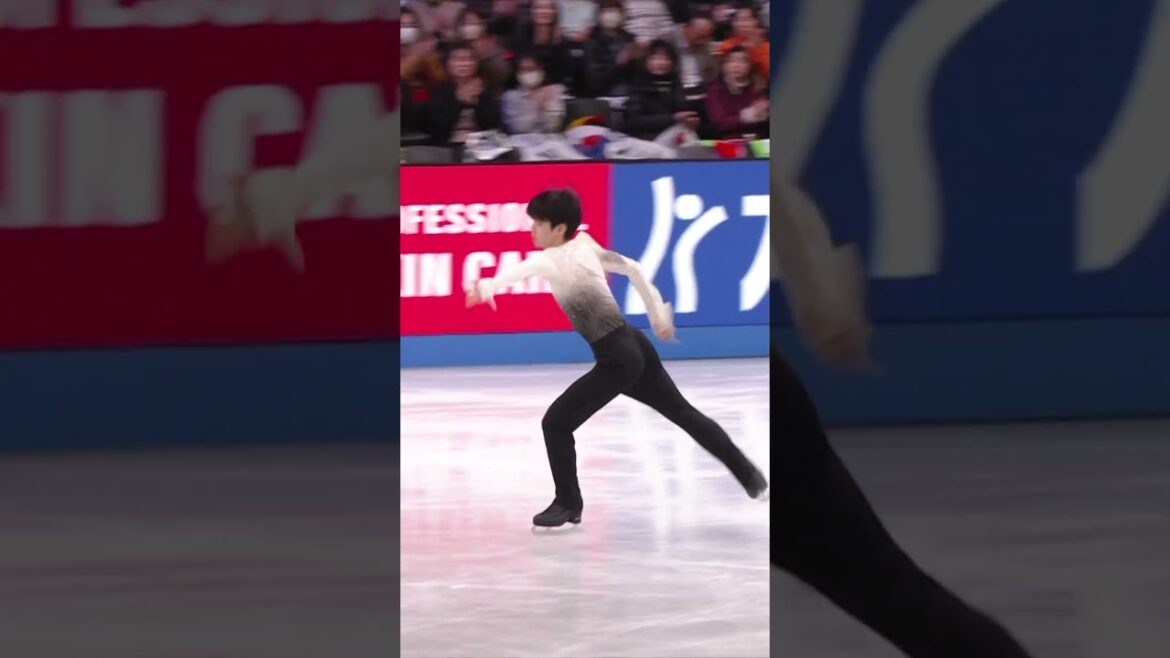 What a moment! 🔥 Minkyu Seo jumps to the top of the podium with a PB! 😎 #JGPFigure #FigureSkating What a moment! 🔥 Minkyu Seo jumps to the top of the podium with a PB! 😎 #JGPFigure #FigureSkating