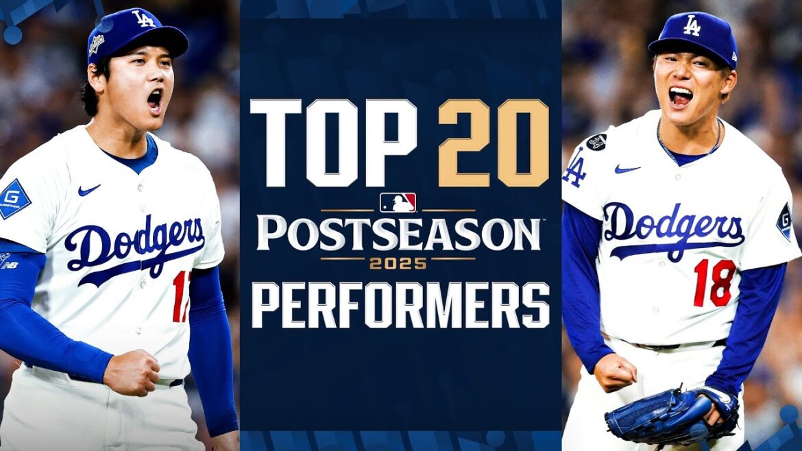 Top 20 Postseason Performers of 2025! (Ft. Yoshinobu Yamamoto, Shohei Ohtani, Ernie Clement & MORE!) Top 20 Postseason Performers of 2025! (Ft. Yoshinobu Yamamoto, Shohei Ohtani, Ernie Clement & MORE!)