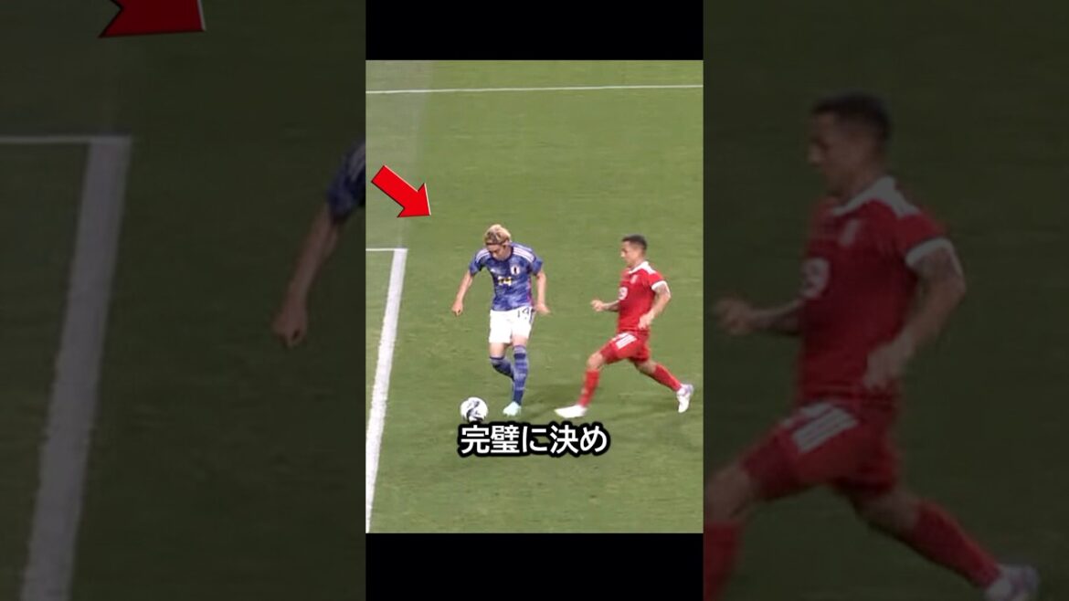 It was amazing! The day when Kaoru Mitoma connected with Daizen Maeda's nice play to Junya Ito and overwhelmed Peru! ! #soccer