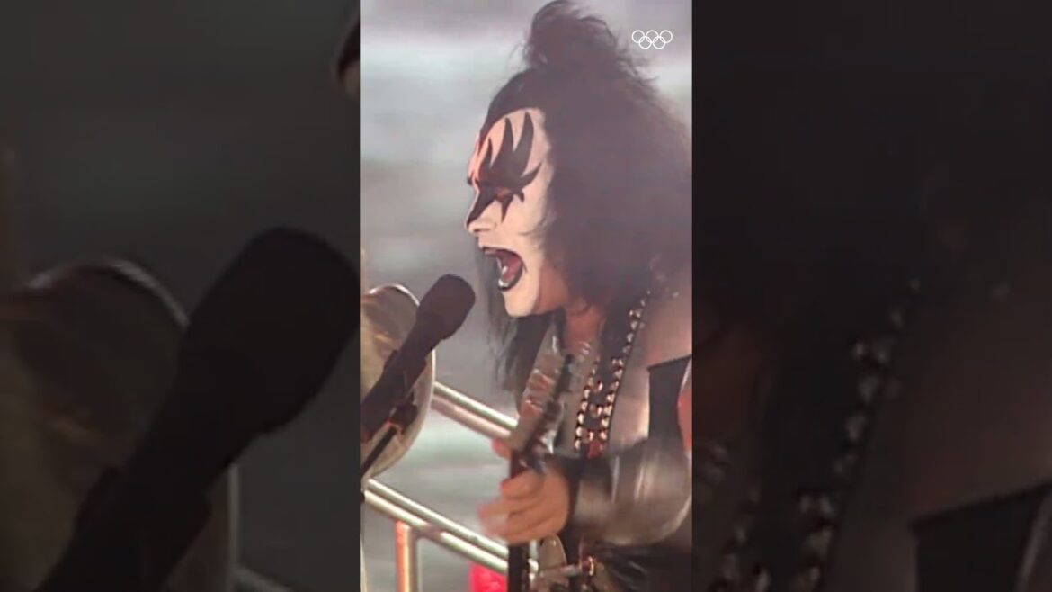 KISS lit up Salt Lake City 2002 with a performance that still echoes. 🎸 #Olympics #KISS