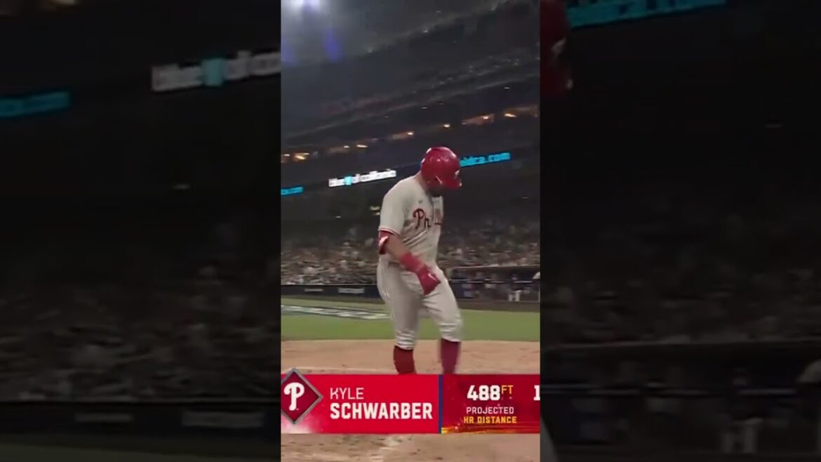 Home Run Vs Padres 2022 NLCS Schwarblast off Yu Darvish 2