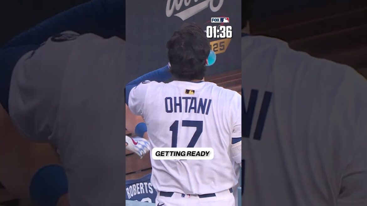 How long does it take Ohtani to set up to bat as a SP? 🤔⌛️ #MLB #ShoheiOhtani #Dodgers How long does it take Ohtani to set up to bat as a SP? 🤔⌛️ #MLB #ShoheiOhtani #Dodgers