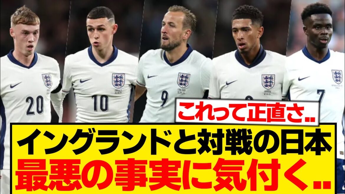 [Despair]The Japan national team, whose match against England has been decided, realizes the worst truth...