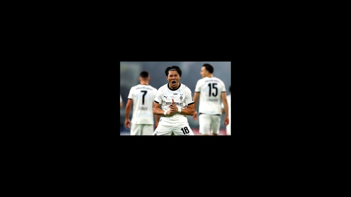 Shuto Machino scores his first goal after joining the team! Lead Borussia MG to victory Shuto Machino scores his first goal after joining the team! Lead Borussia MG to victory