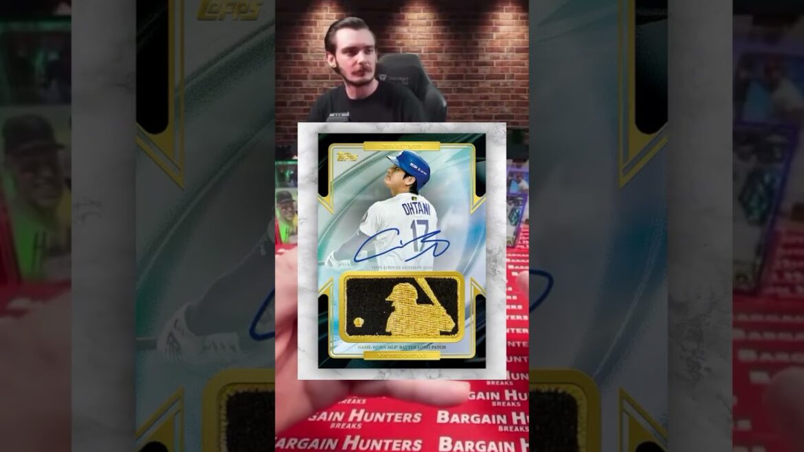 Shohei Ohtani’s Topps 1/1 Gold Logoman has been found! 👀 Shohei Ohtani’s Topps 1/1 Gold Logoman has been found! 👀