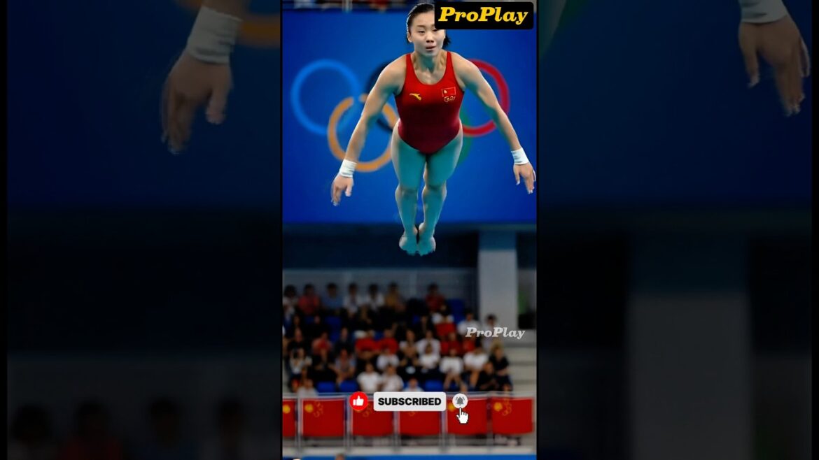 When Grace Meets Power | Best Olympic Diving Moment #shorts #diving #athlete
