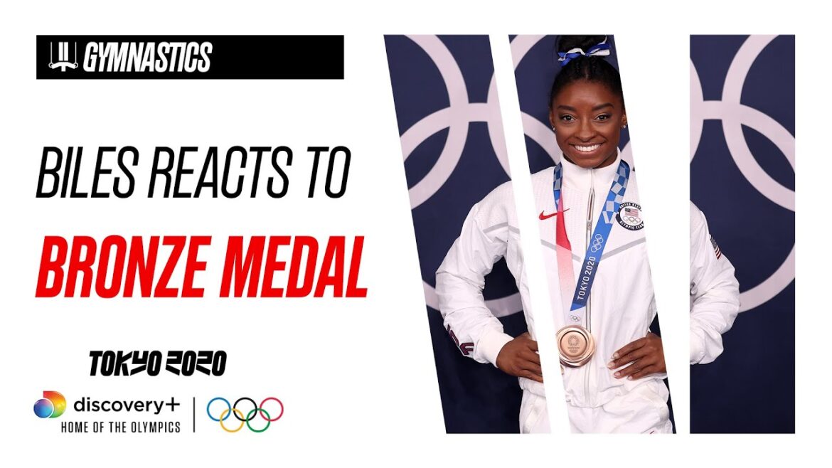 Biles Reacts to Bronze – GYMNASTICS | Interview | Olympic Games – Tokyo 2020 Biles Reacts to Bronze - GYMNASTICS | Interview | Olympic Games - Tokyo 2020