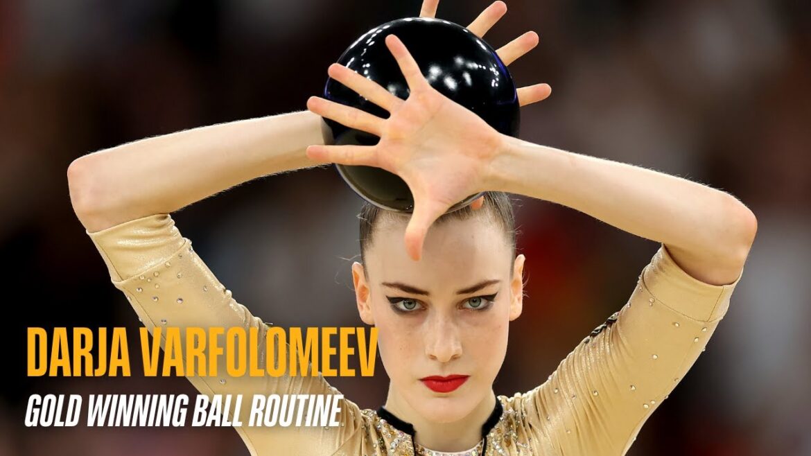 Michael Jackson Inspires Gold 😍 Varfolomeev's Ball Routine at Paris 2024 | Music Monday