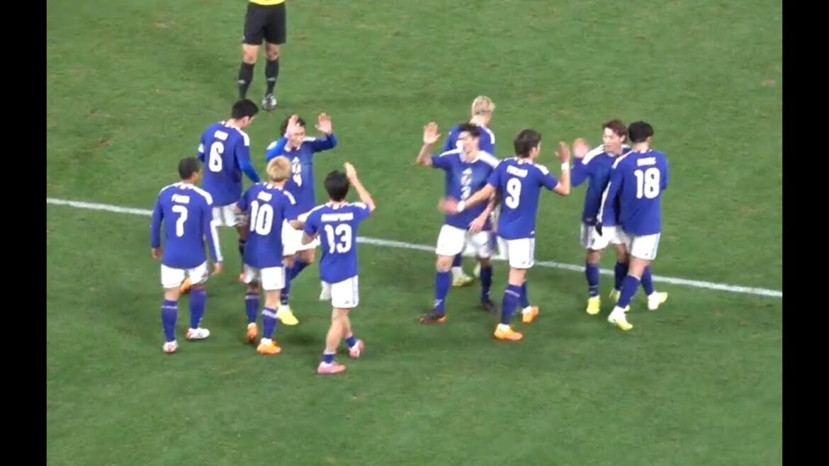 Japan vs. Bolivia: Rejoice at Shuto Machino's goal ~ Keito Nakamura's goal! They now have a 3-point lead and overwhelm Bolivia!