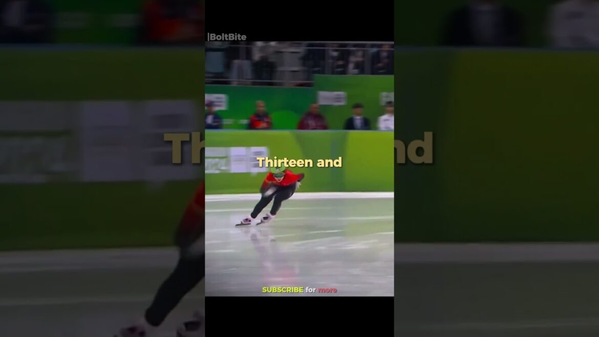 She Won Before the Finish 😳⛸️ | Women’s 1500m Final #shorts