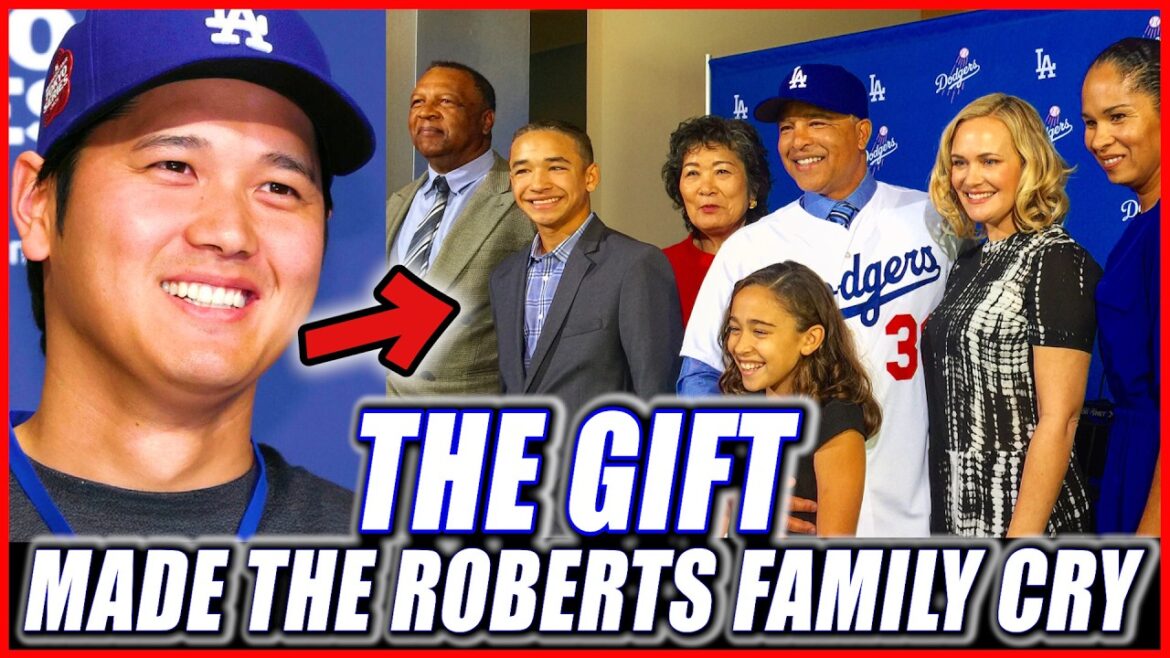 Why the Roberts Family Cried — Shohei Ohtani’s Gentle Act【shohei/ohtani/MLB/Dodgers/Roberts】