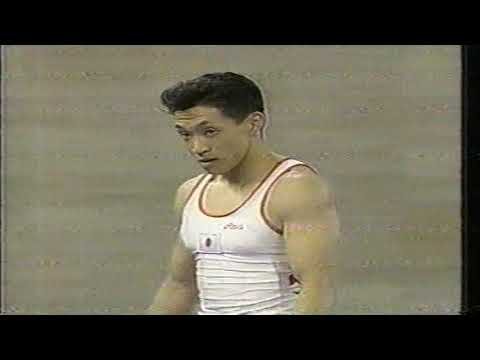 Roche Yutaka Aihara (Japan) Vault 1992 Barcelona Olympic Games Roche Yutaka Aihara (Japan) Vault 1992 Barcelona Olympic Games
