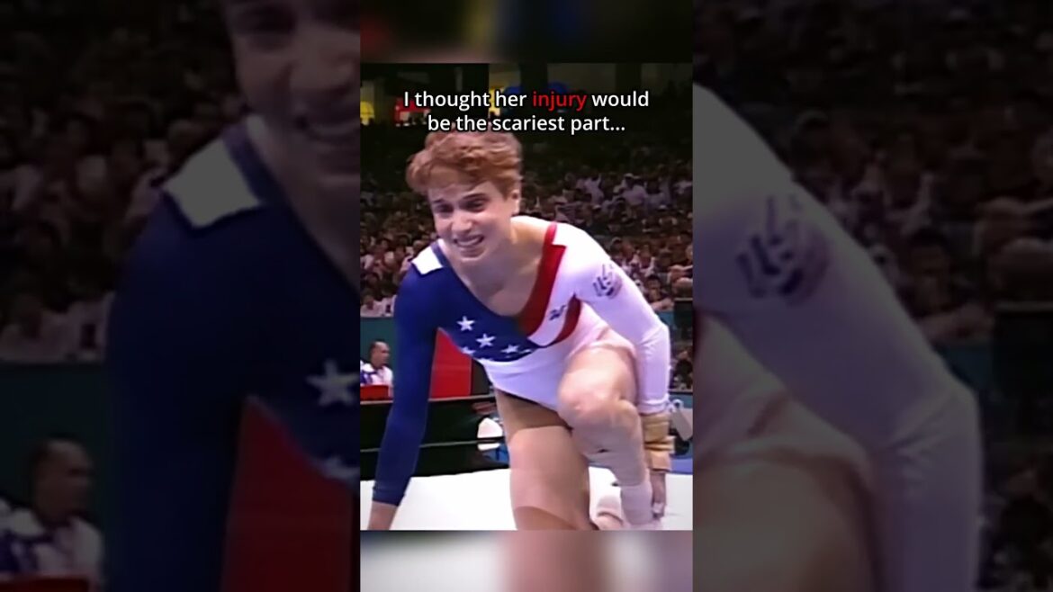 He's spending 175 years there now...😬 #gymnastics #sports #vault #fall #olympics