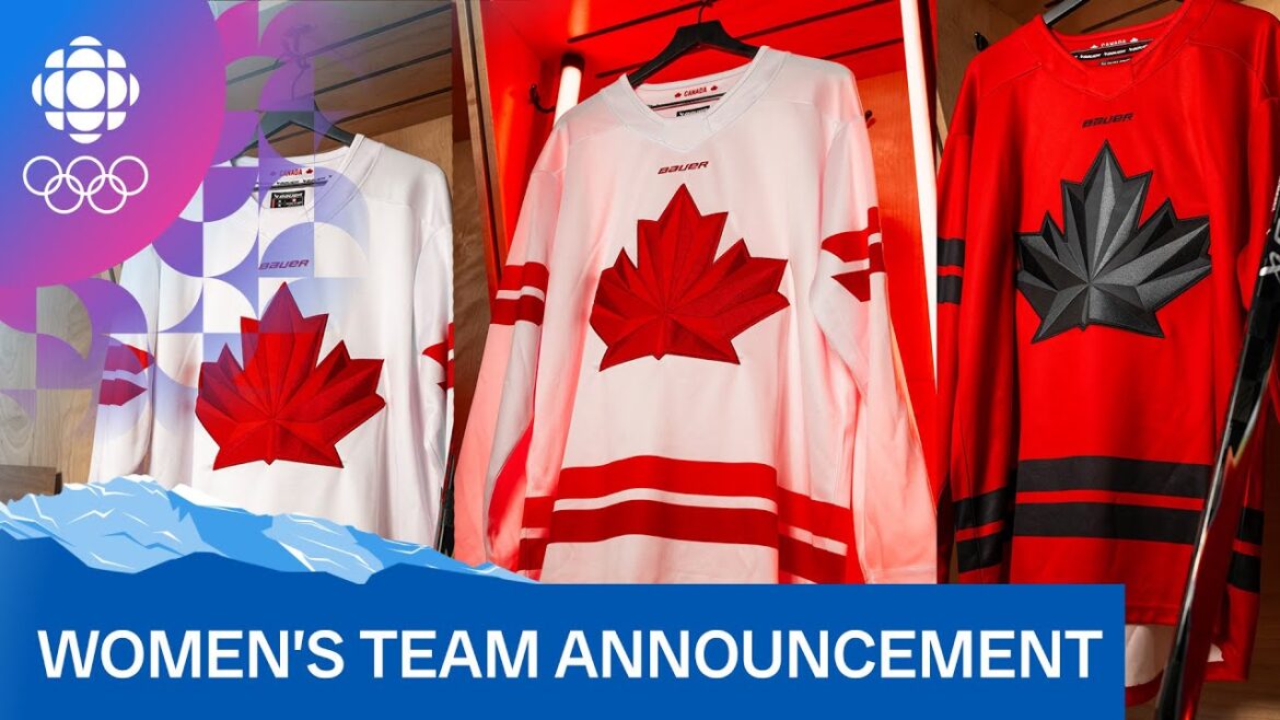 Canadian women’s 2026 Olympic hockey team announcement | #CBCSports Canadian women’s 2026 Olympic hockey team announcement | #CBCSports