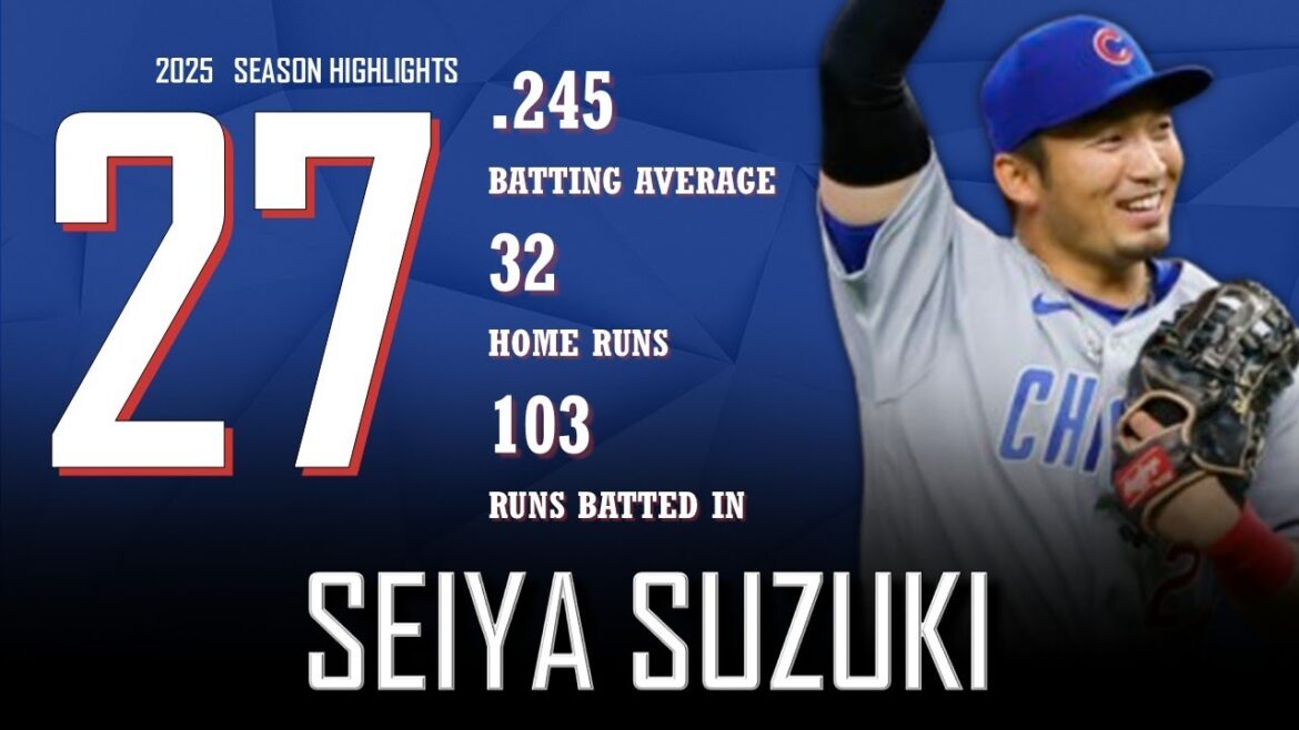 Seiya Suzuki || 2025 Chicago Cubs Highlights