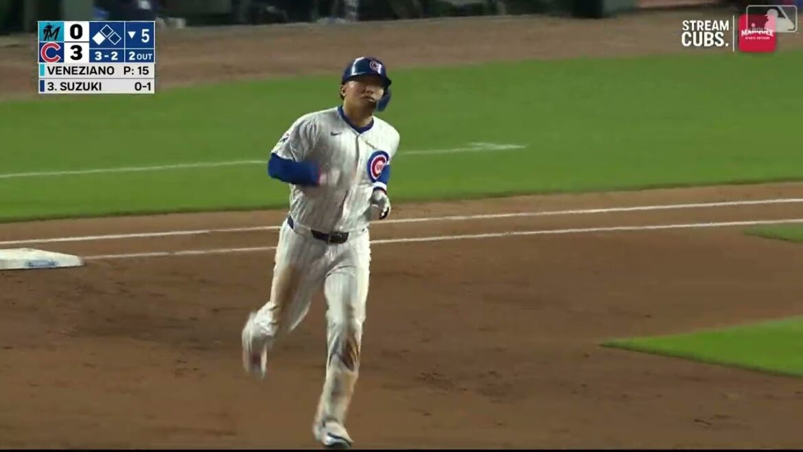 Seiya Suzuki's 2-Run Home Run