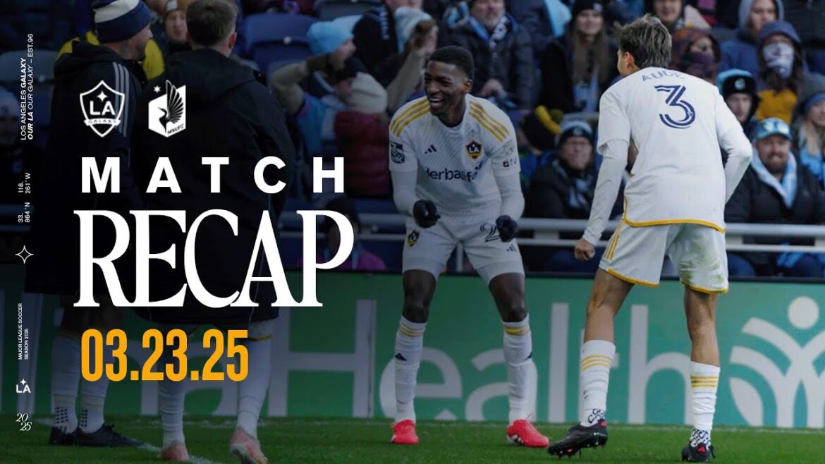 LA Galaxy Fight for Points on the Road in Minnesota | Cinematic Match Recap LA Galaxy Fight for Points on the Road in Minnesota | Cinematic Match Recap