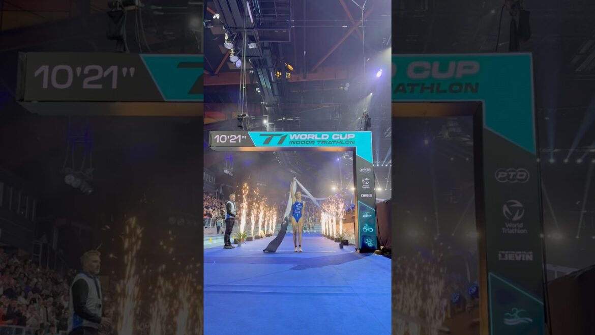 World’s shortest triathlon? 🤯