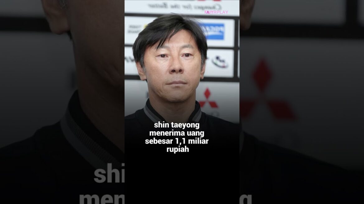 The salary difference between Shin Tae-yong and Hajime Moriyasu is almost the same