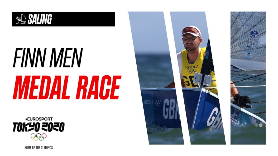 Finn men – Sailing | Medal Race Highlights | Olympic Games – Tokyo 2020 Finn men - Sailing | Medal Race Highlights | Olympic Games - Tokyo 2020