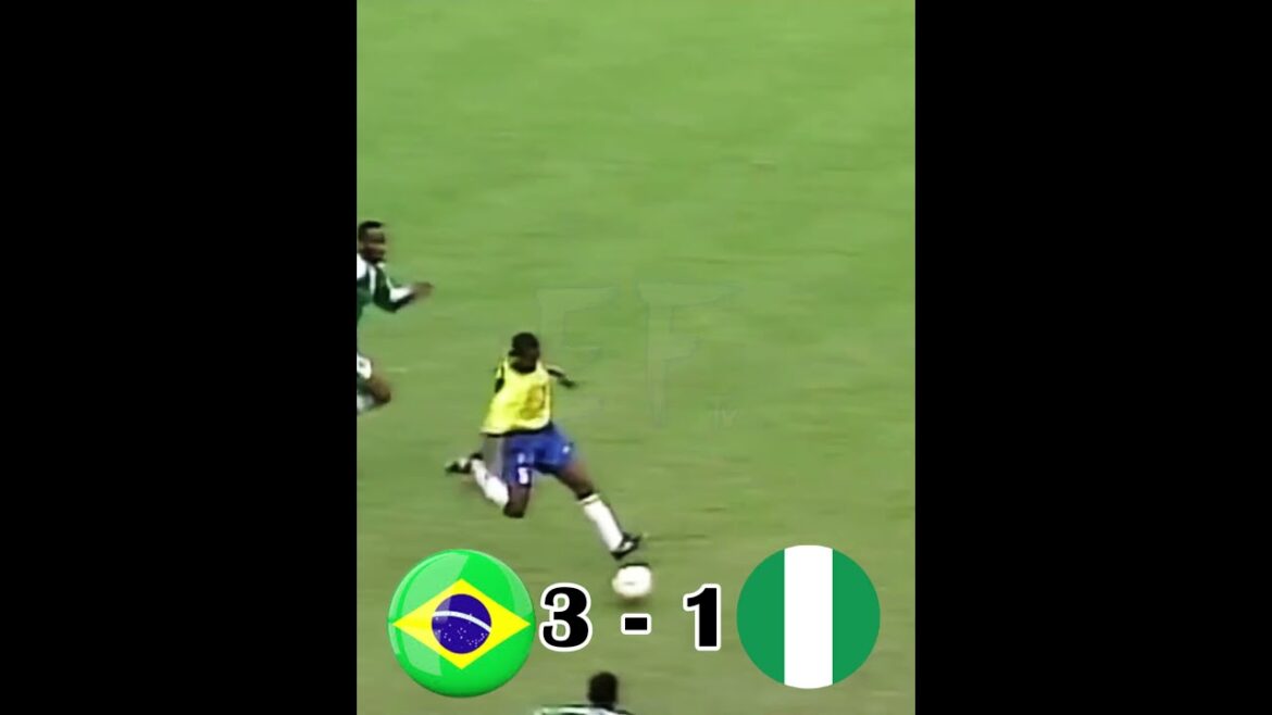 Brazil vs Nigeria Olympic Games 1996 #football