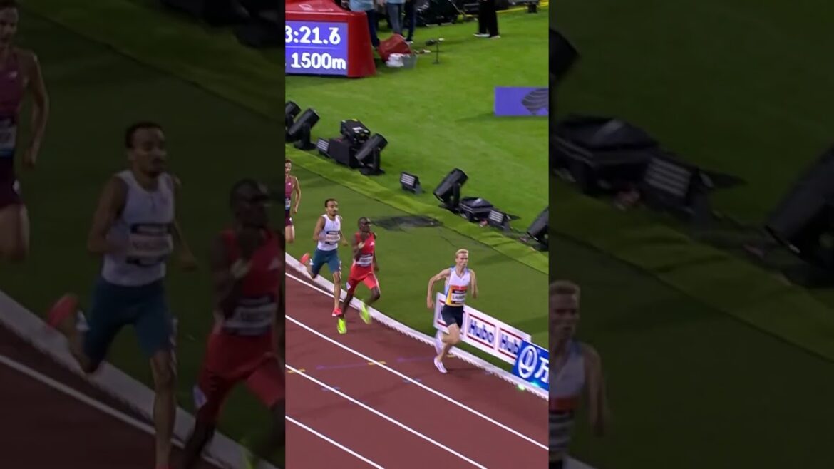 The danger man 😤 When Niels Laros stunned all at #BrusselsDL 🇧🇪 #DiamondLeague 💎