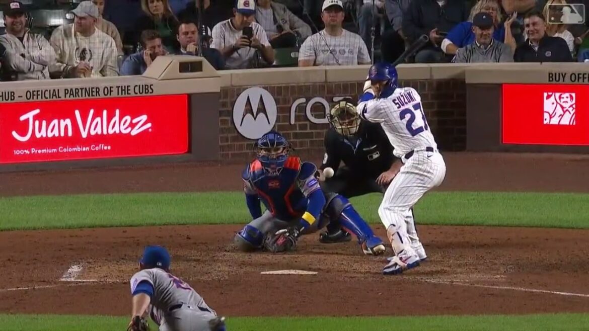 Seiya Suzuki's 3-Run Home Run, Second of the Night