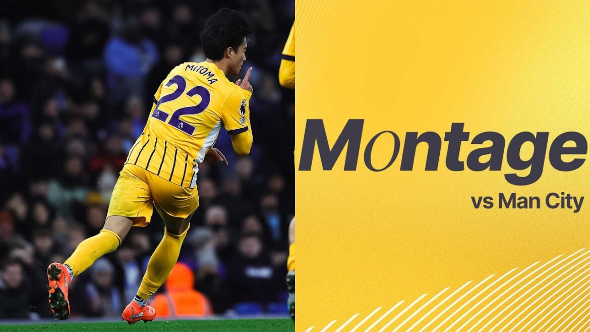 MONTAGE | Mitoma’s Manchester Magic | Man City v Brighton