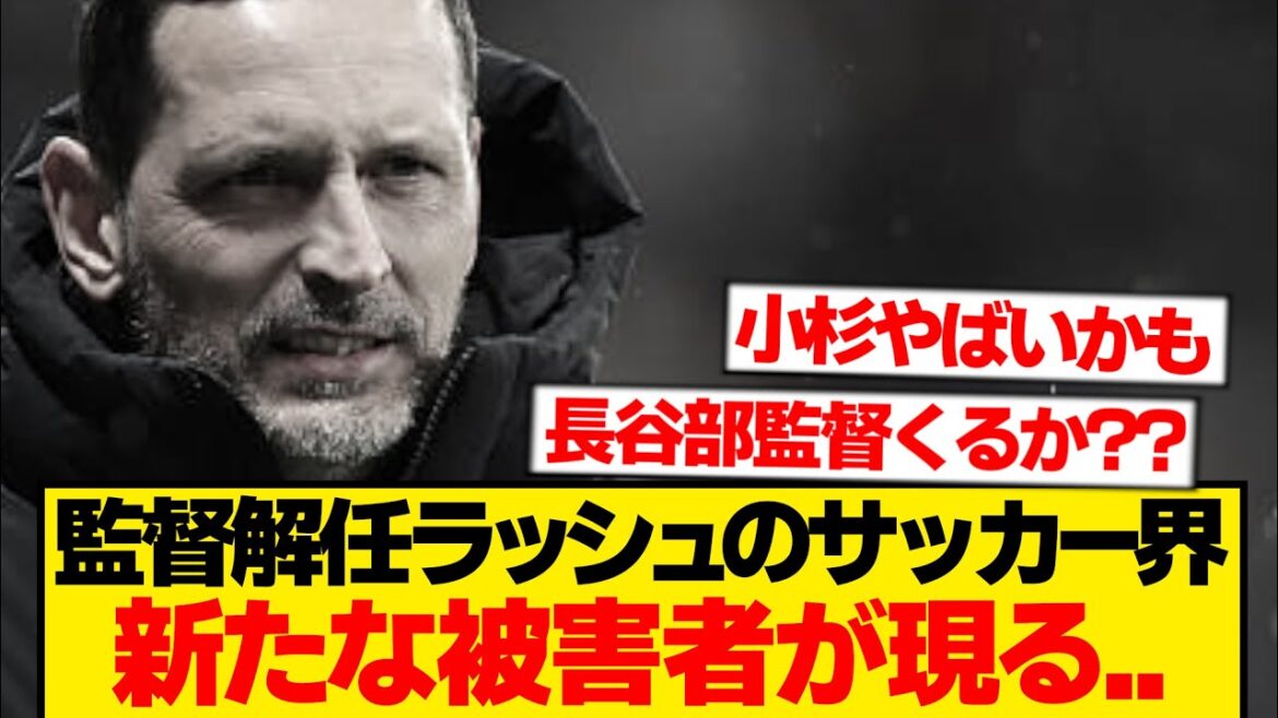 [Breaking News]Ritsu Doan's Frankfurt announces sudden dismissal of coach Topmeler...