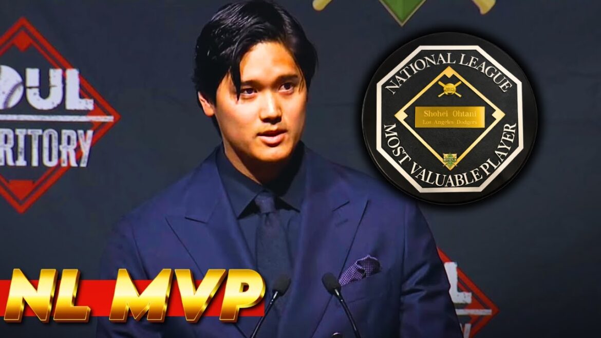 Shohei Ohtani 2025 NL MVP Award Presentation & Speech