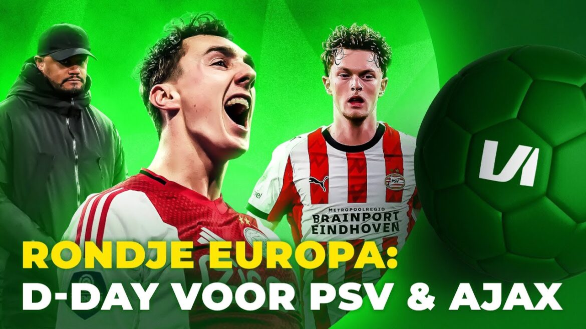 PSV & Ajax battle for last chance in Champions League | Tour of Europe