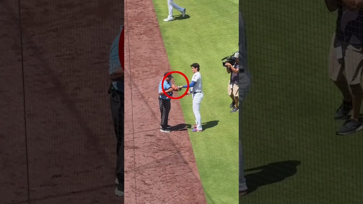 Shohei Otani shows off his “mischievous side” behind his serious competition Shohei Otani shows off his “mischievous side” behind his serious competition