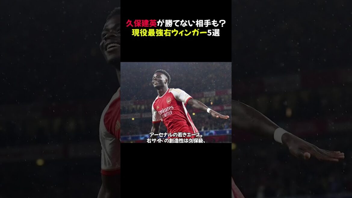 Are there any opponents that Takefusa Kubo can't beat? Top 5 active right wingers #shorts