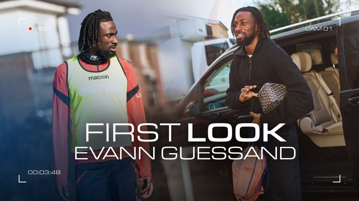 FIRST LOOK 👀 | Evann Guessand's First Day 🦅🇨🇮