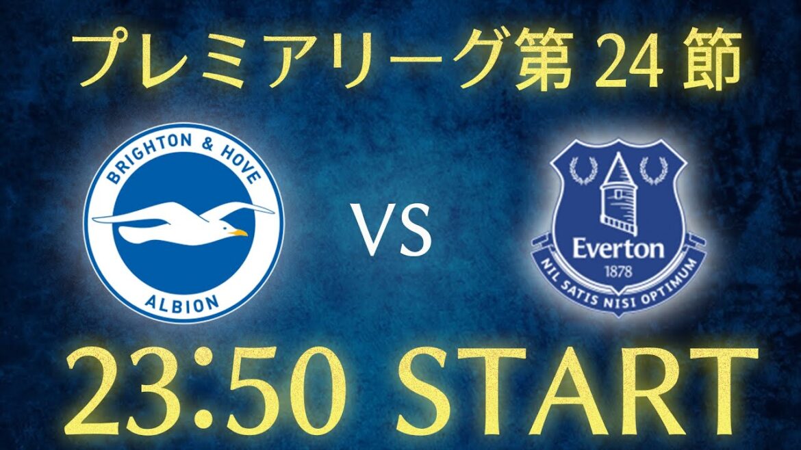 [Kaoru Mitoma]Brighton vs Everton/Premier League Round 24 chat live broadcast