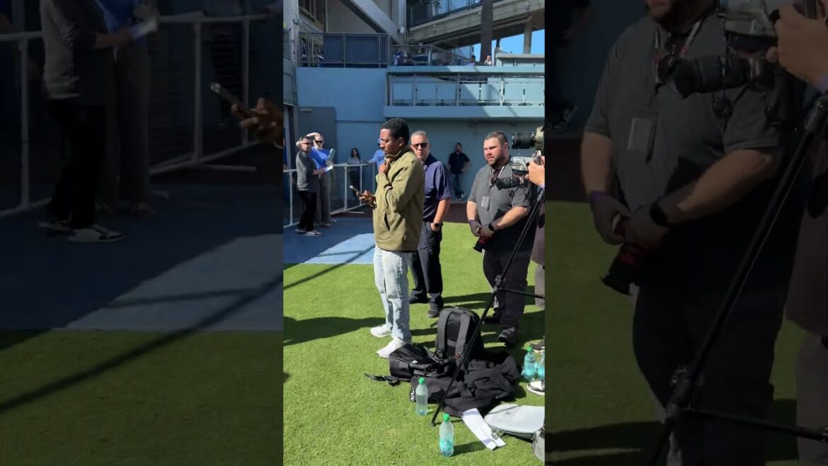 Shohei Ohtani at Dodger Fest