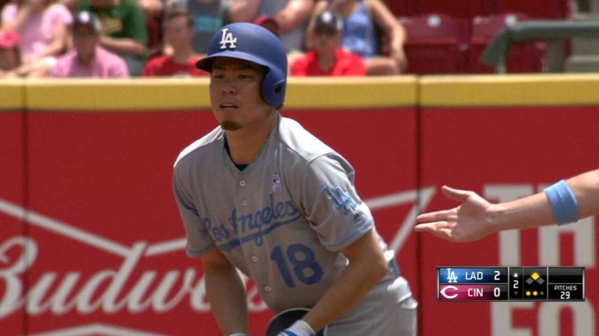 LAD@CIN: Maeda helps own cause with a two-run double