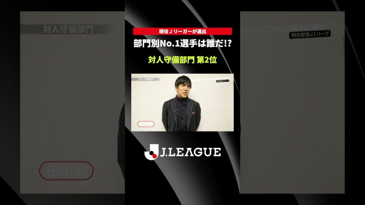 [Current players selected! ]Who is the No. 1 player in each division? ? ｜2nd place in interpersonal defense category