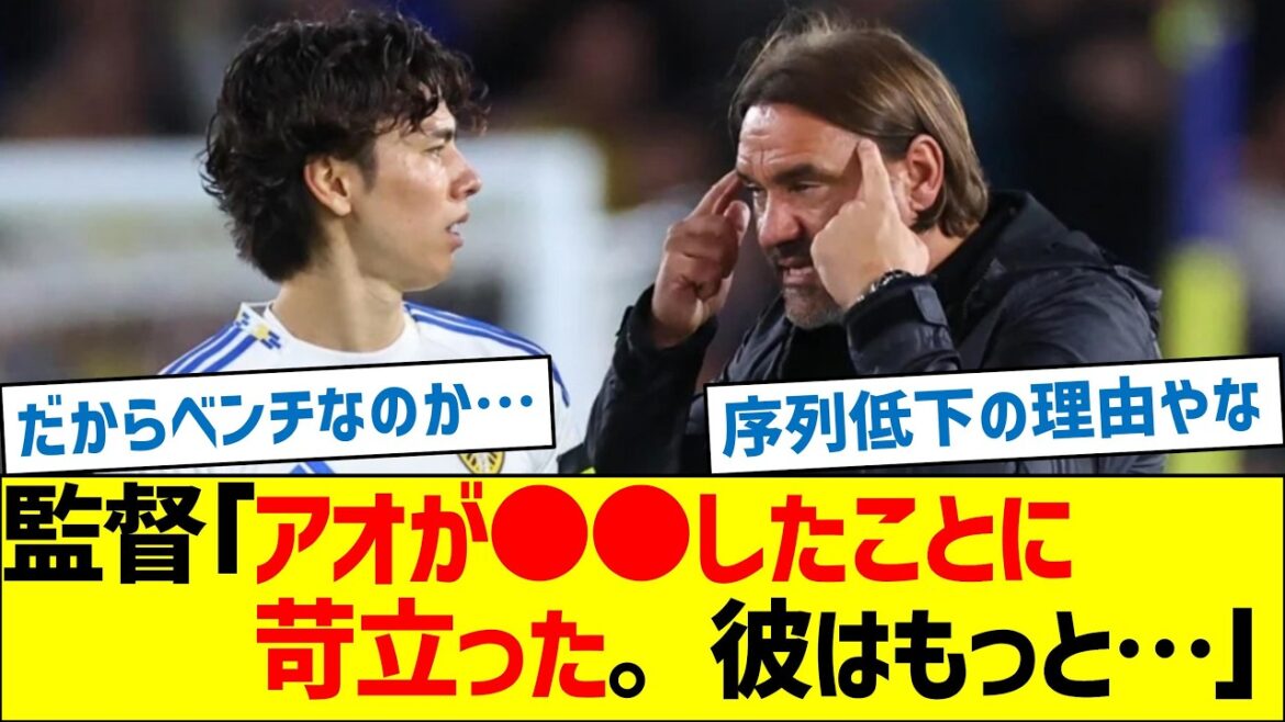 Director Falke: "I was irritated by Aoi Tanaka's behavior. He was even more..."