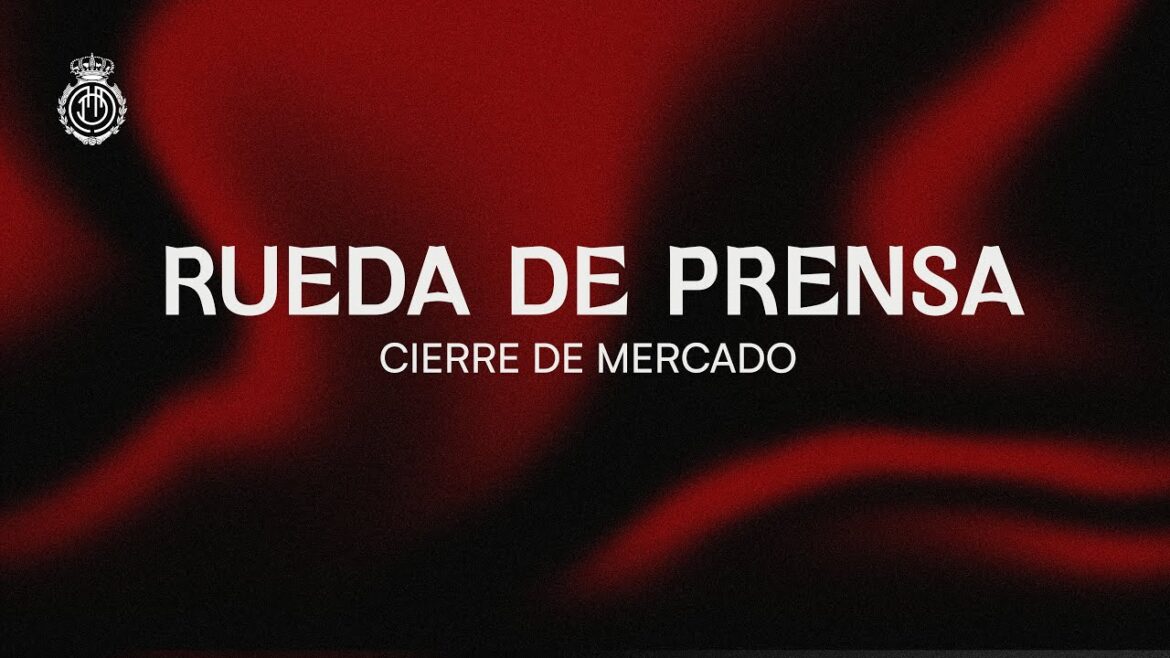 Market closing press conference | RCD Mallorca