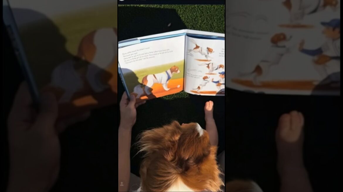 The moment when Shohei Otani reads a picture book aloud to his daughter and Dekopin - the sweetest time in the world