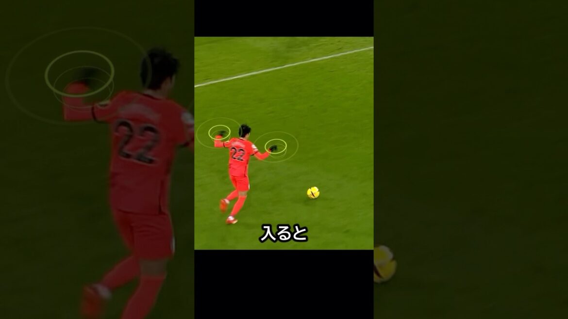 Complete with just one person! The day when Kaoru Mitoma won a goal with an excellent dribble from the side and a feint from the side! #soccer